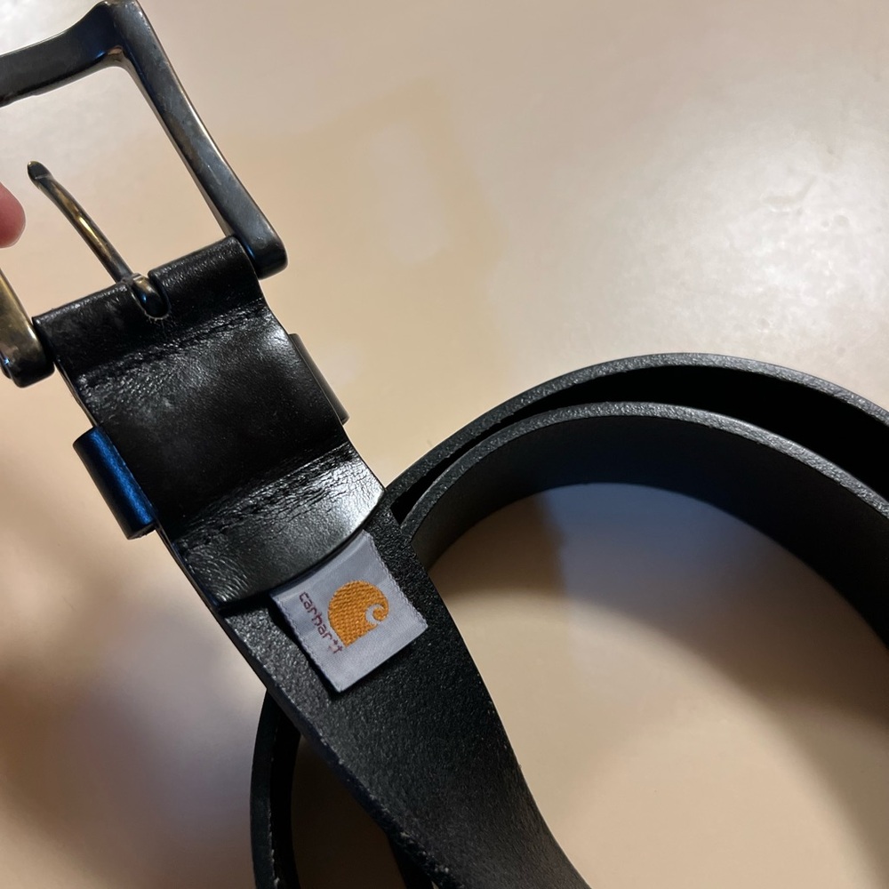 Carhartt Black Leather Belt